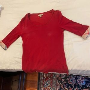 Burberry long sleeve shirt